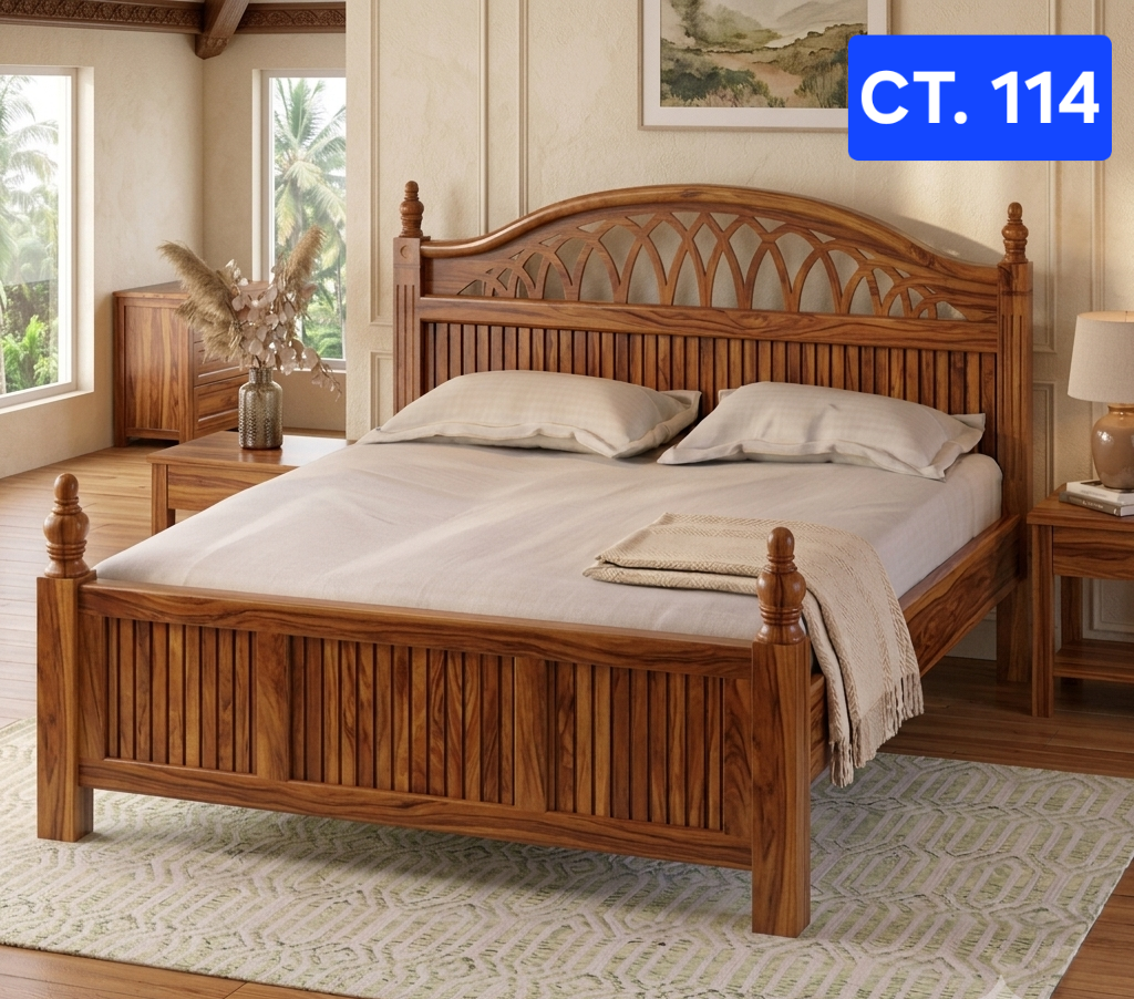 CT 114 WOODEN COT