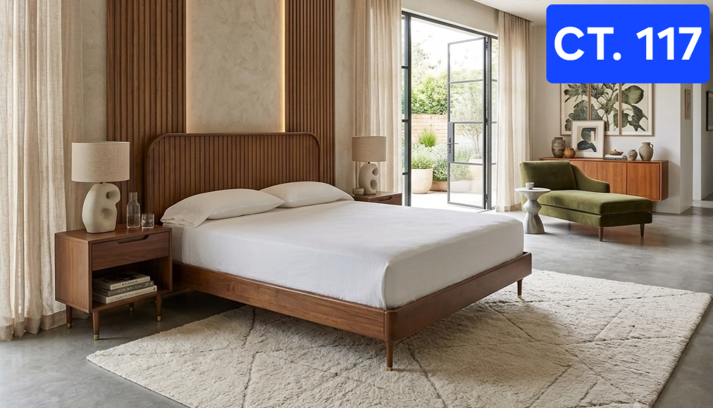 CT 117 WOODEN COT