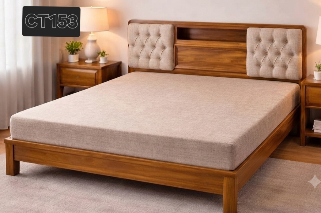 CT 153   WOODEN COT