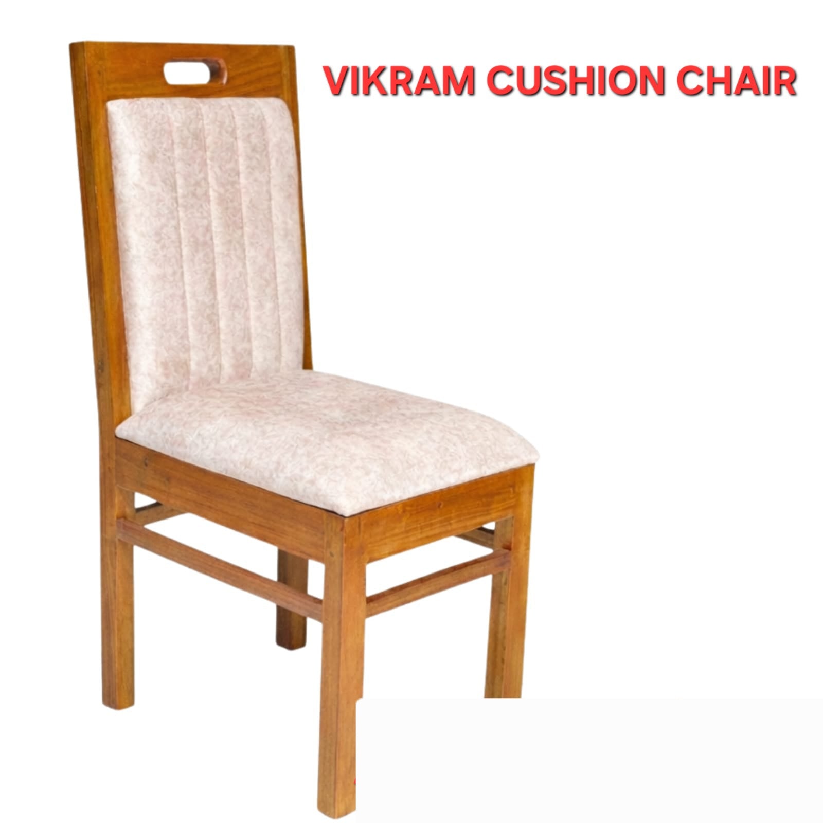 CH 07 WOODEN WITH CUSHION CHAIR