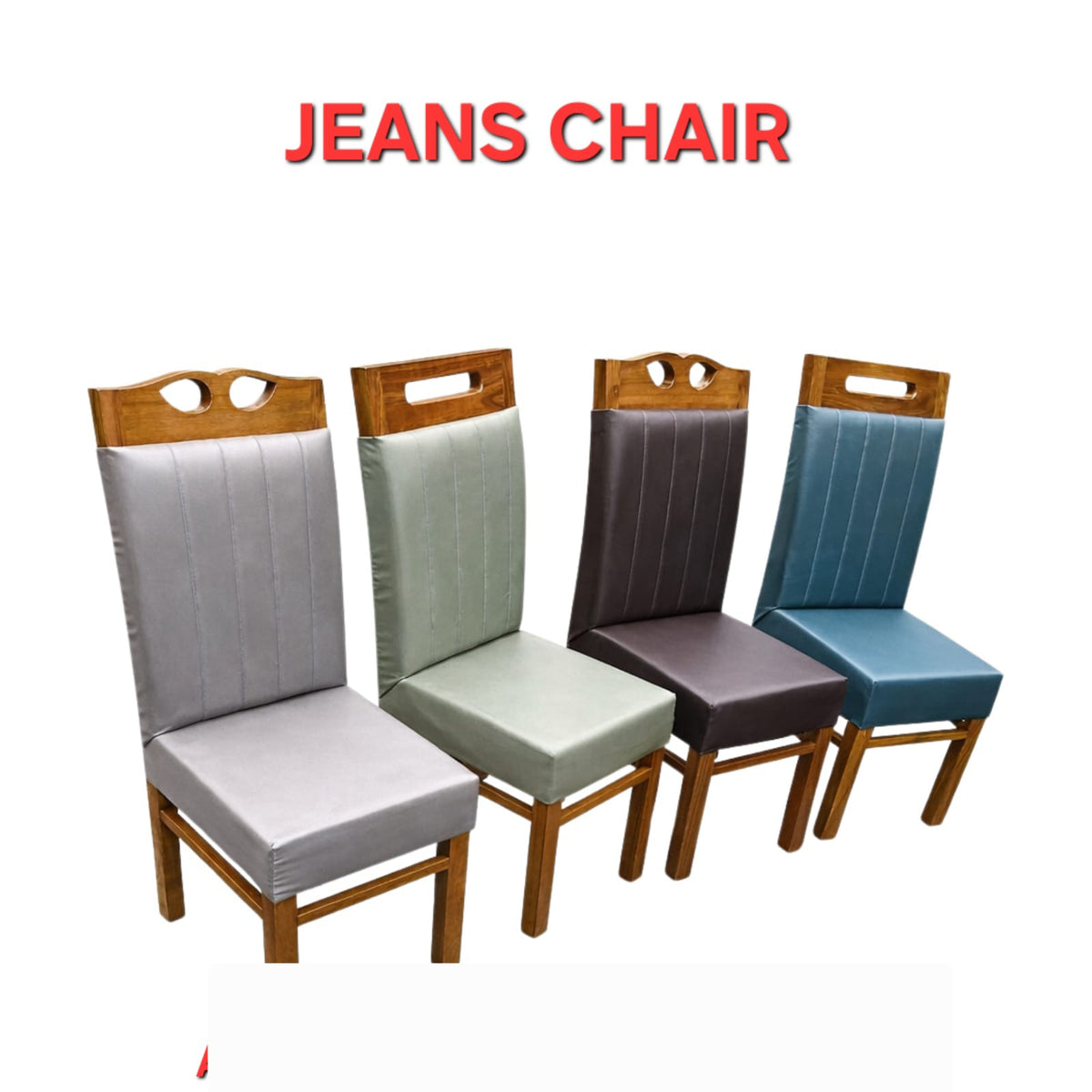 CH 11 WOODEN WITH CUSHION CHAIR