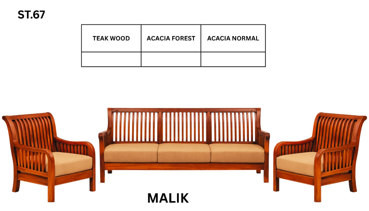 ST 67 WOODEN SETTEE