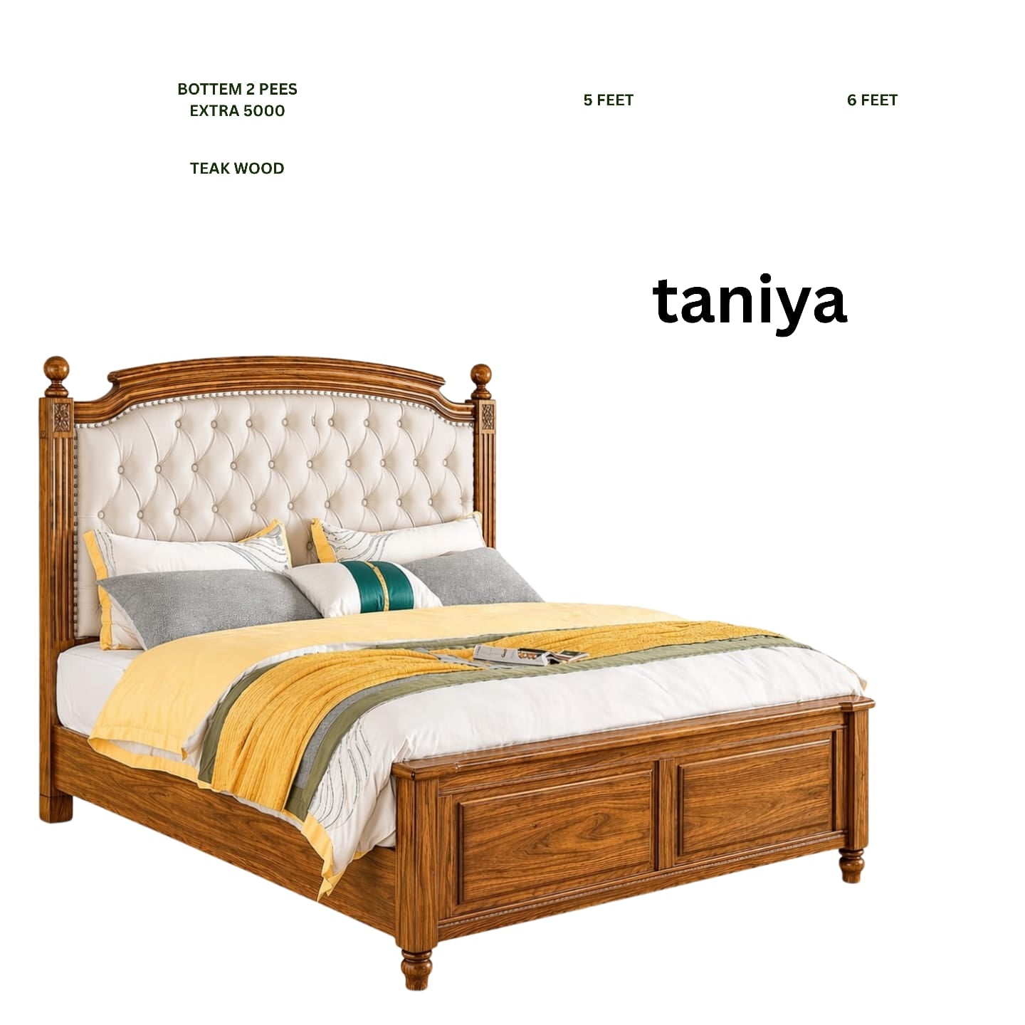 CT 72 WOODEN COT