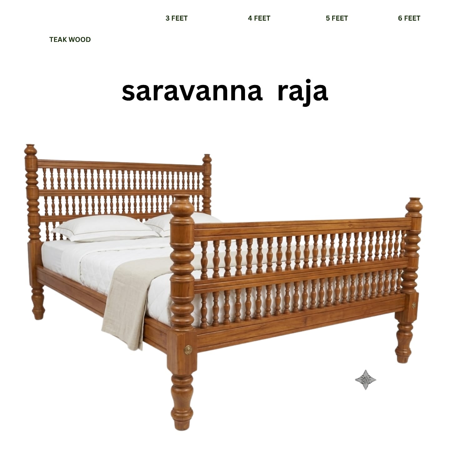CT 32 WOODEN COT