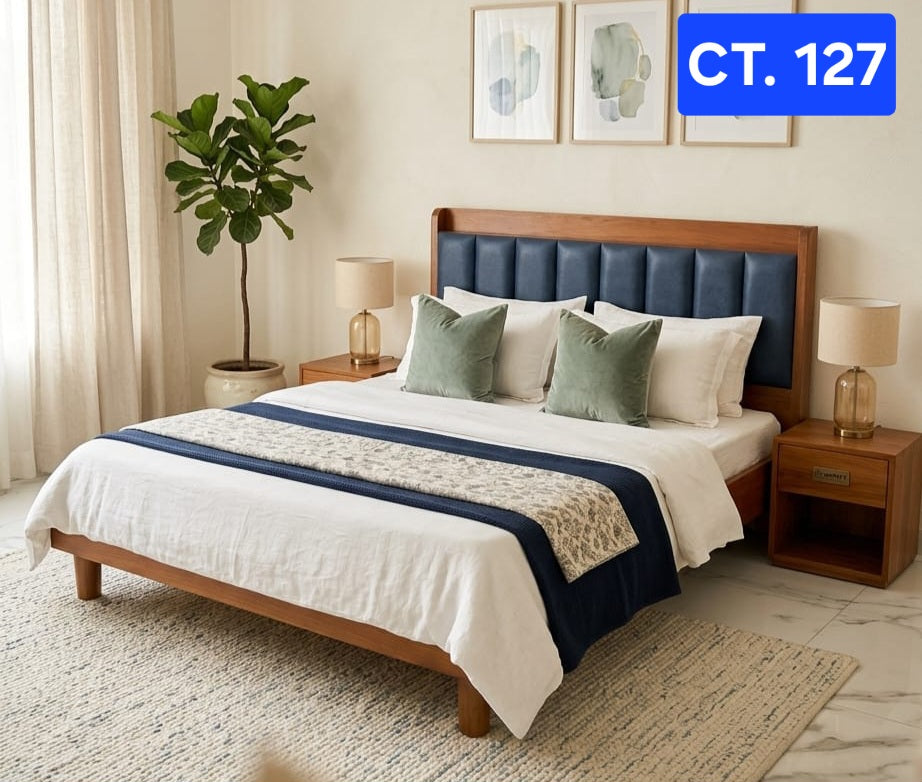 CT 127 WOODEN COT