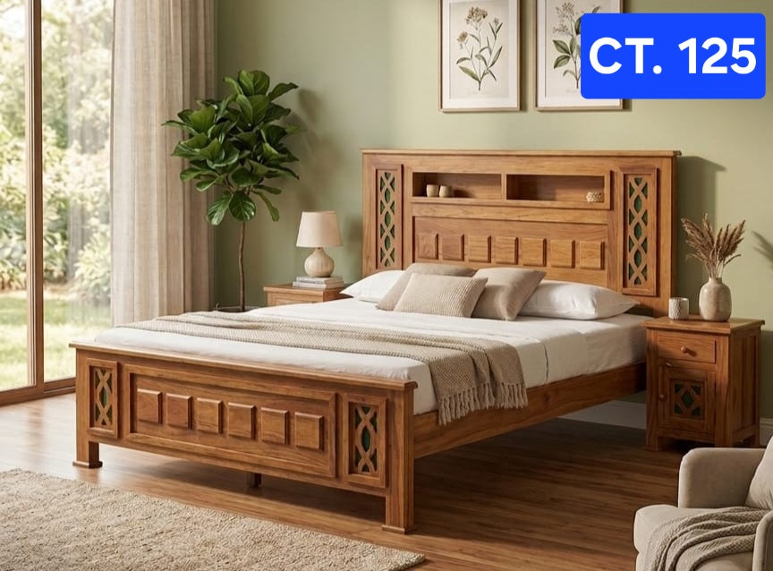 CT 125 WOODEN COT