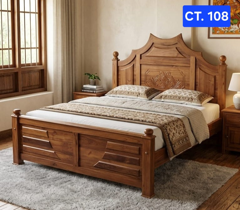CT 108 WOODEN COT