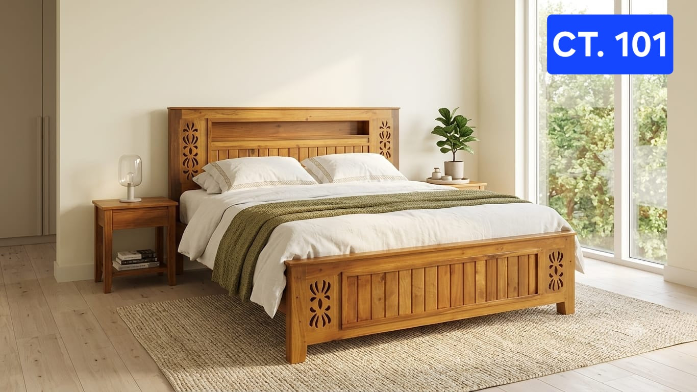 CT 101 WOODEN COT