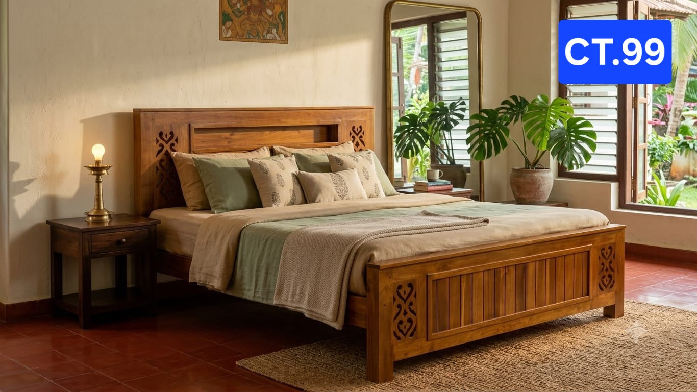 CT 99 WOODEN COT